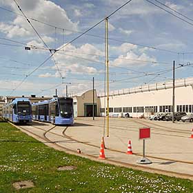 Straßenbahnbetriebshof Ständlerstraße, München